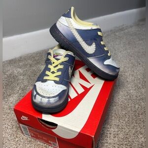 Nike Dunk Low Bp Halloween I Am Fearless Diffused Blue Sz 9C
